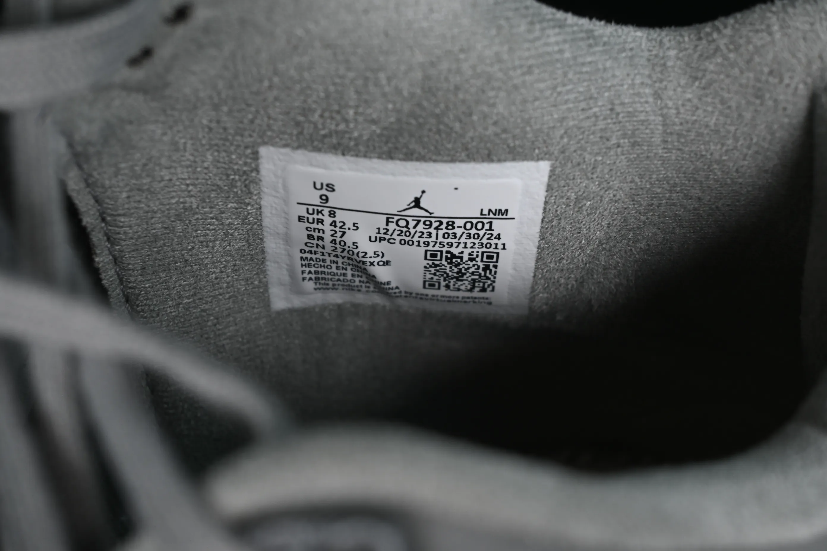 All categories Air Jordan Jordan series basketball shoes Air Jordan 4 OG version Air Jordan 4 Retro SE "Paris Olympics" AJ4 Joe 4 smoke gray FQ7928-001